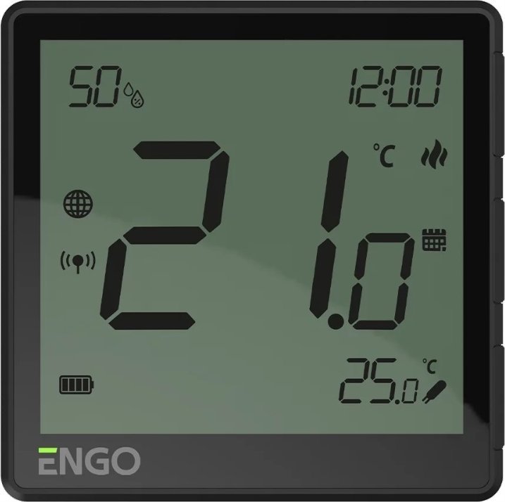 Engo Engo natynkowy, alumulatorowy, internetowy regulator