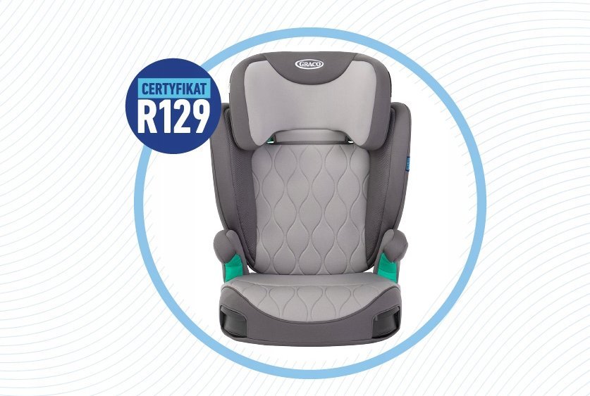 Graco Fotelik Affix R129 Iron |