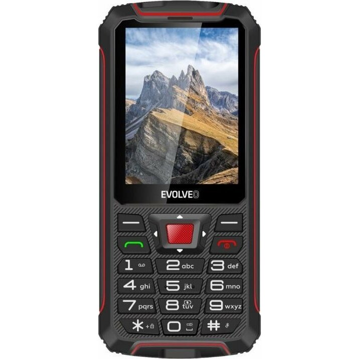 EVOLVEO StrongPhone W4, vodotesný odolný telefón