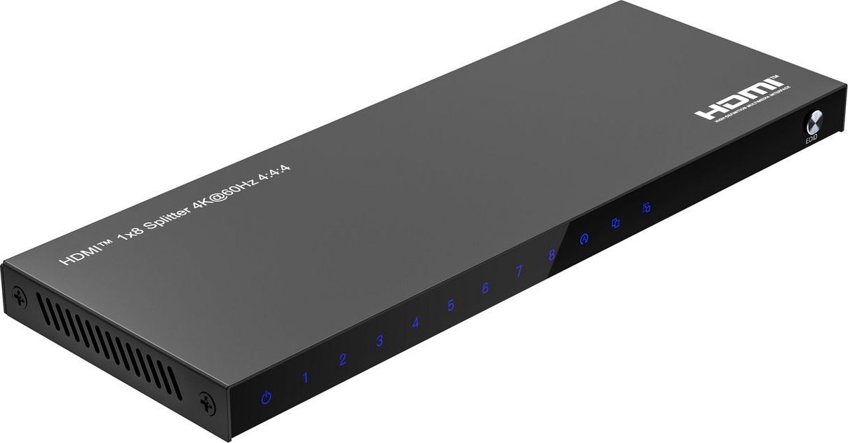 MicroConnect HDMI 4K Splitter 1x 8