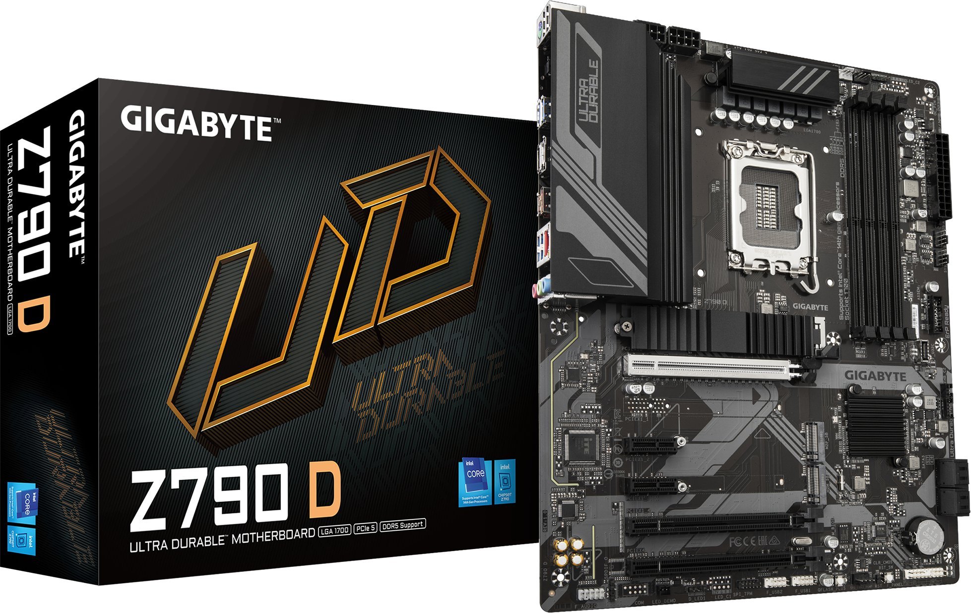 GIGABYTE Z790 D Motherboard - Supports