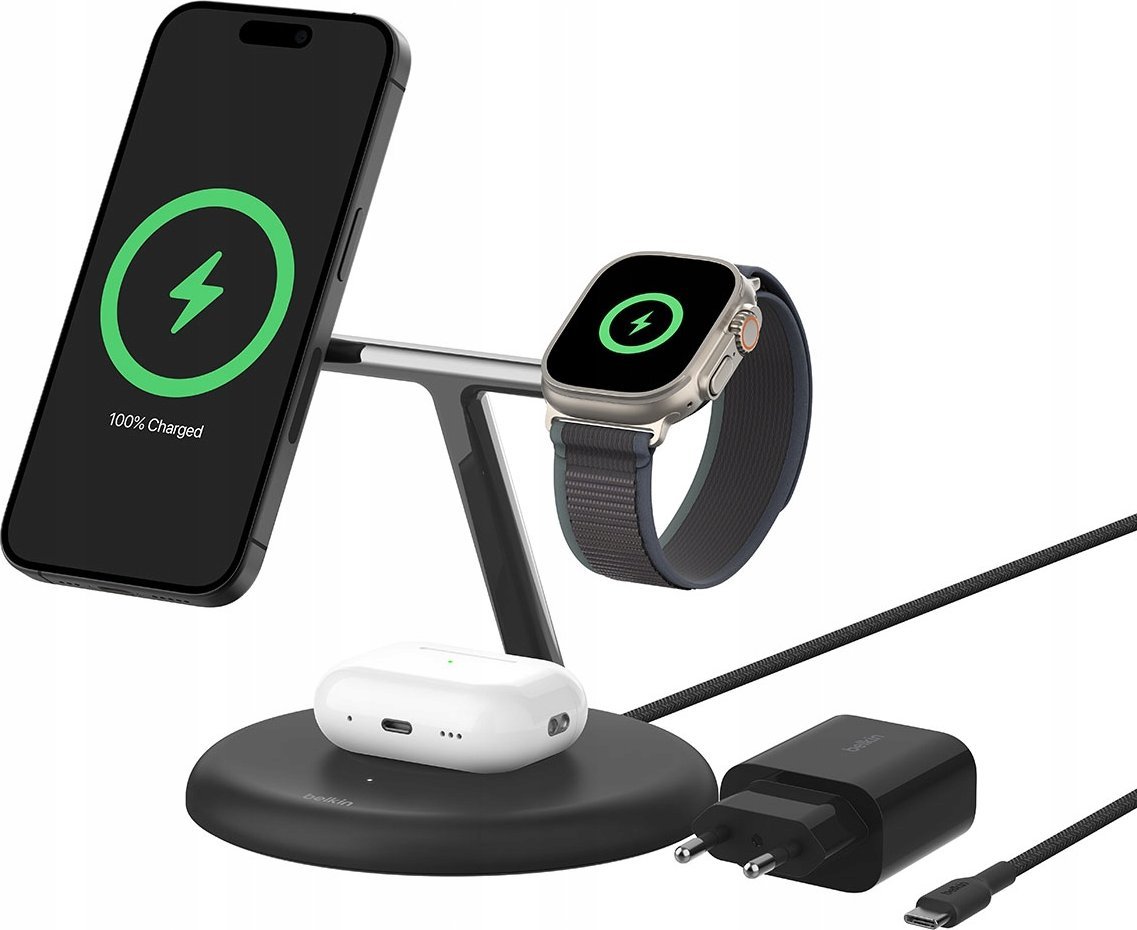 Ładowarka Belkin BoostCharge Pro Indukcyjna Qi2