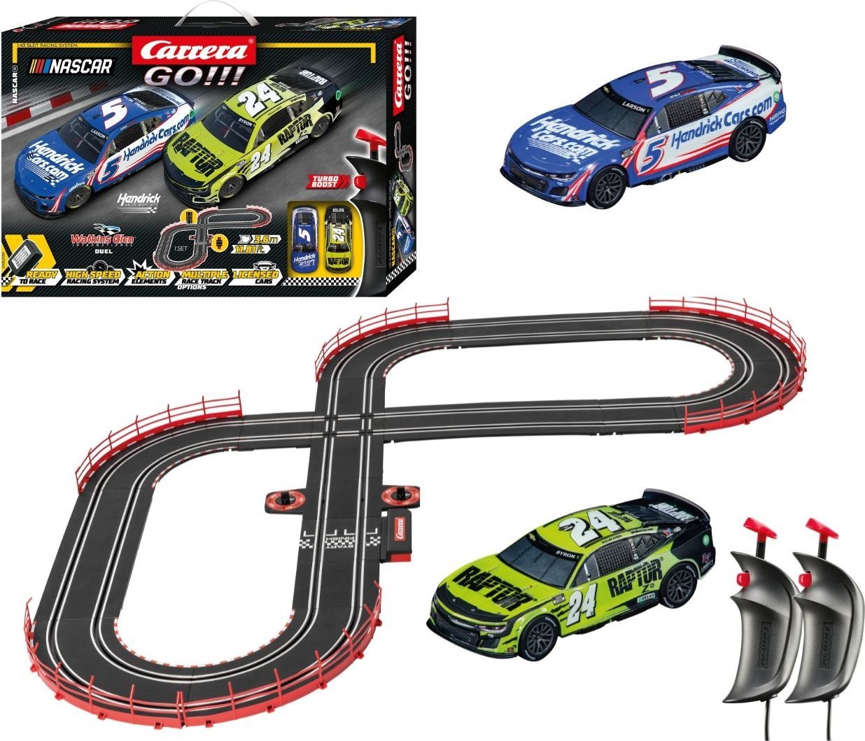 Autodráha Carrera GO 62583 Nascar 3