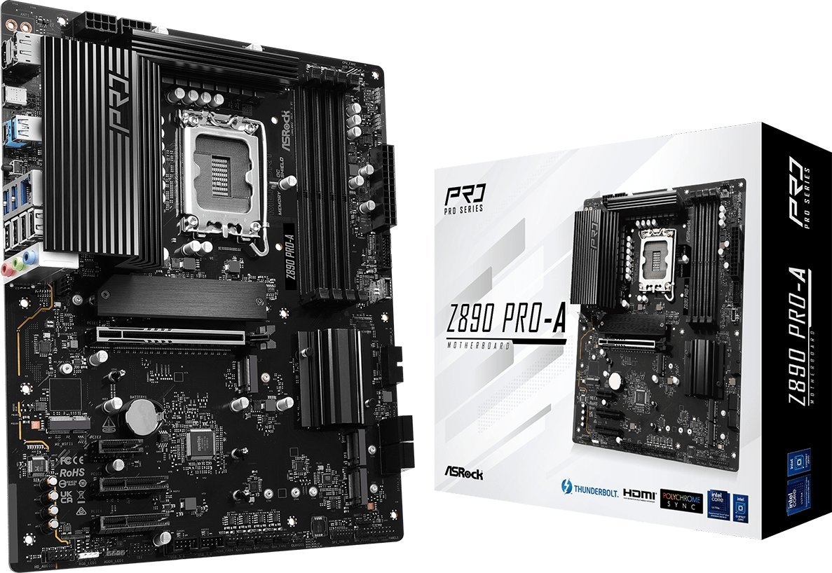 ASRock Z890 Pro-A Intel Z890 LGA