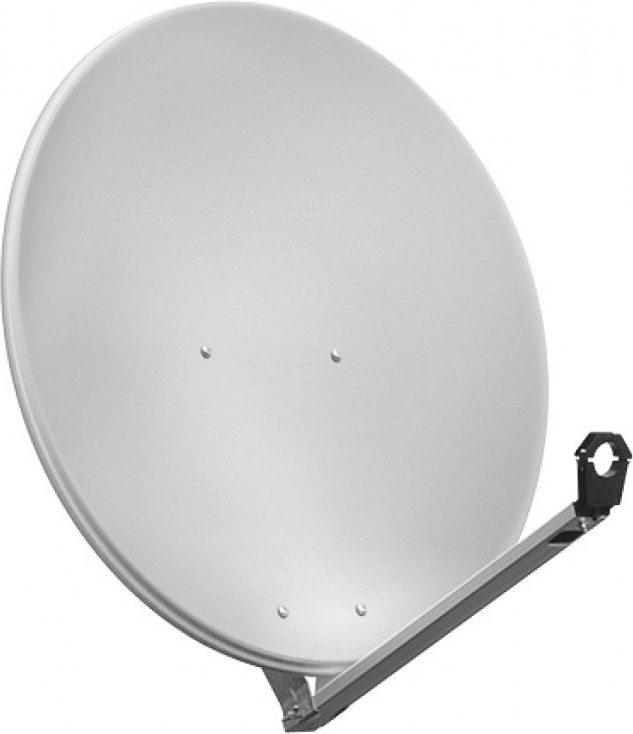 Antena satelitarna Goobay 80cm, Alumioniowa, Szary