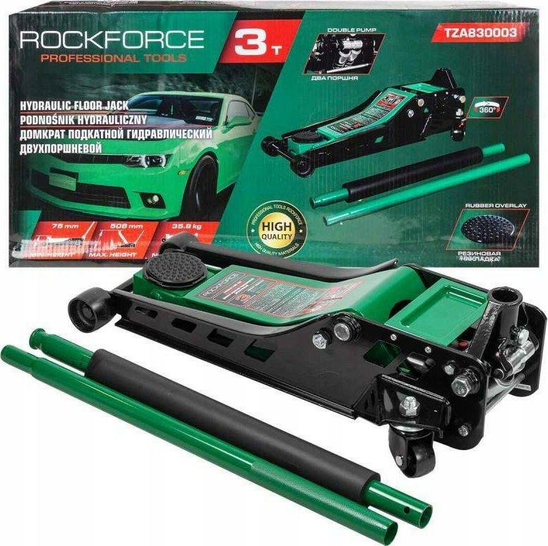 Rockforce Podnośnik hydrauliczny 3t (h min