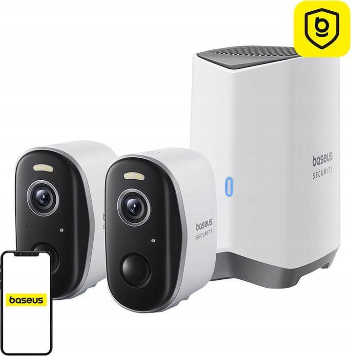 Kamera IP Baseus Zestaw Kamer Zewnętrznych