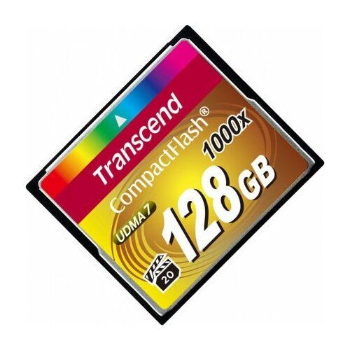 Karta Transcend 1000x Compact Flash 128