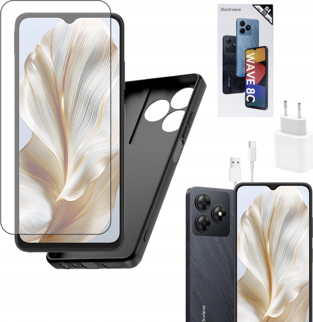 Smartfon Blackview Wave 8C 2GB+4GB/64GB Czarny