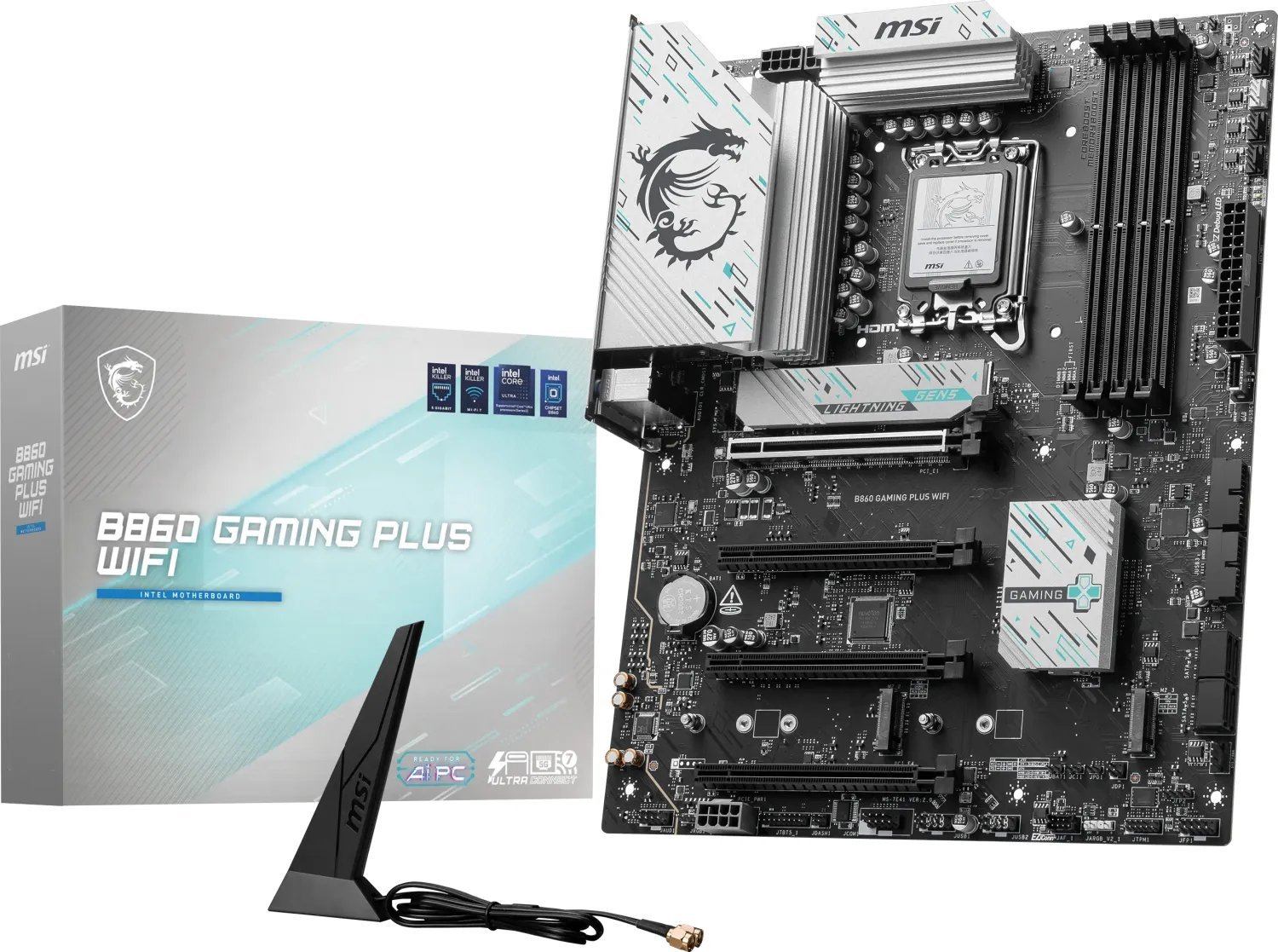 MSI B860 GAMING PLUS WIFI motherboard