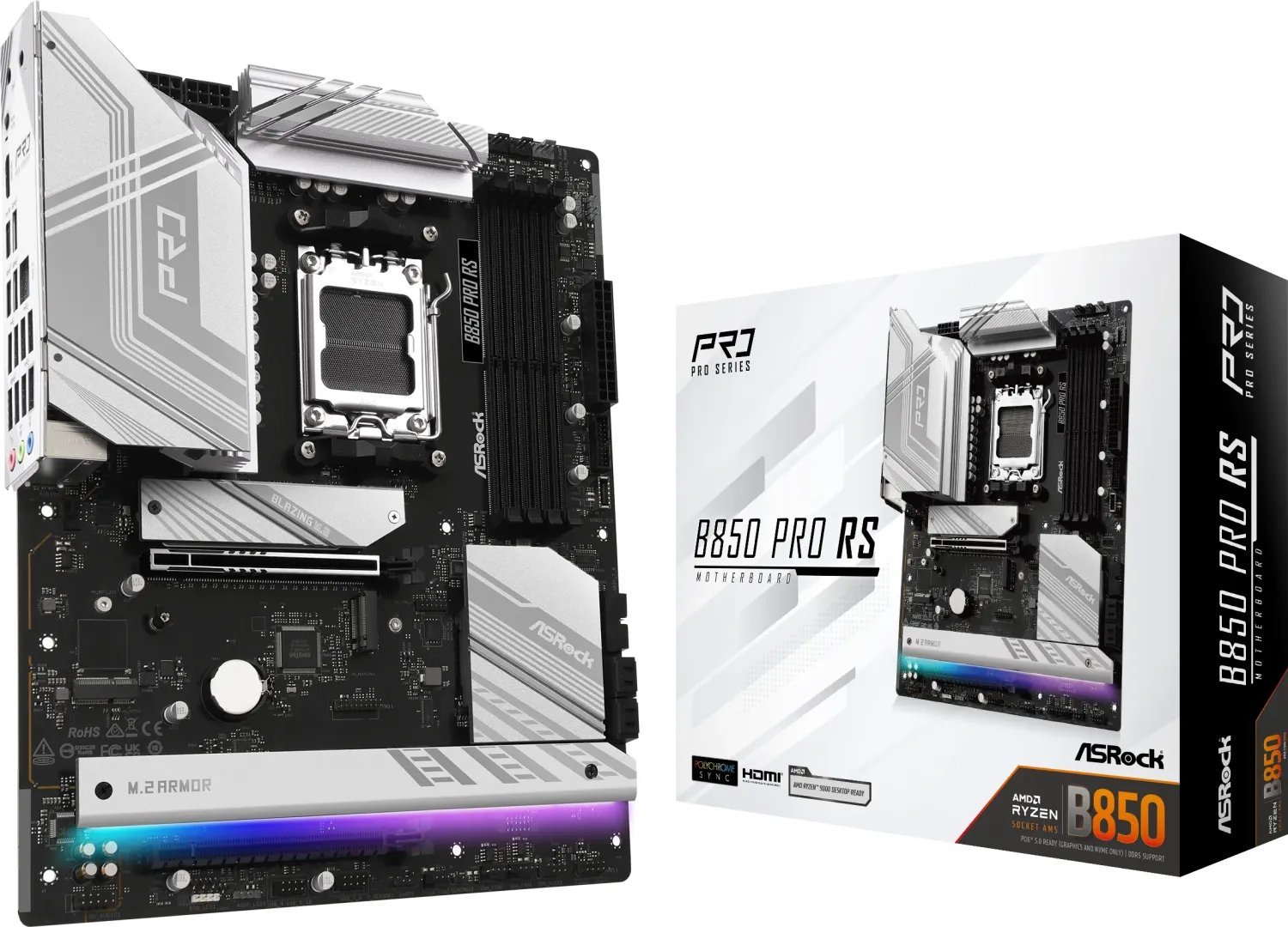 Asrock Motherboard B850 PRO RS AM5