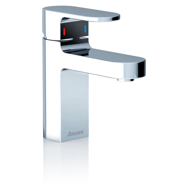 Bateria umywalkowa Ravak Chrome stojąca chrom