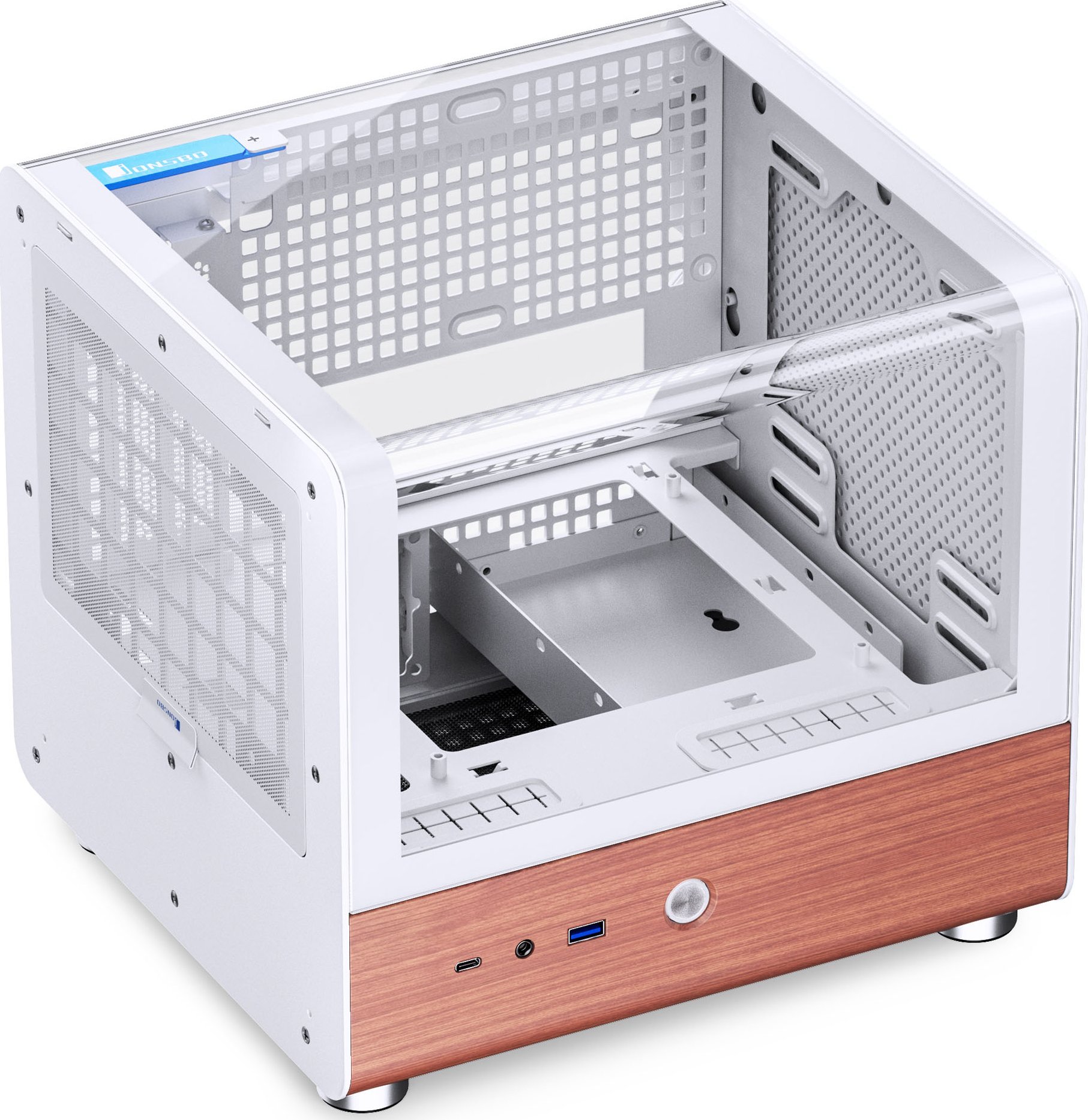 Jonsbo TK-0 PC Case, Mini-Tower, Mini-ITX
