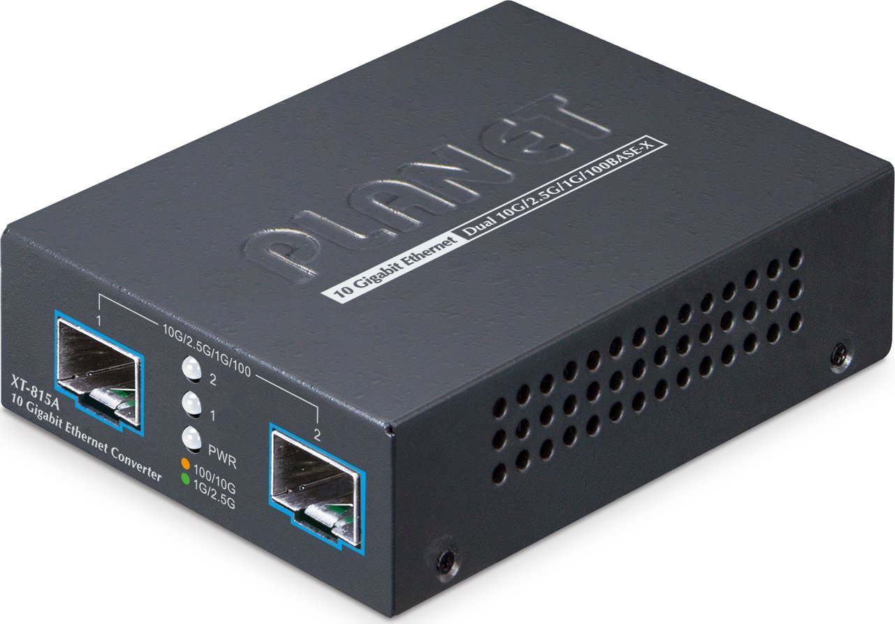 PLANET 2-Port 10G/2.5G/1G/100BASE-X konwerter sieciowy