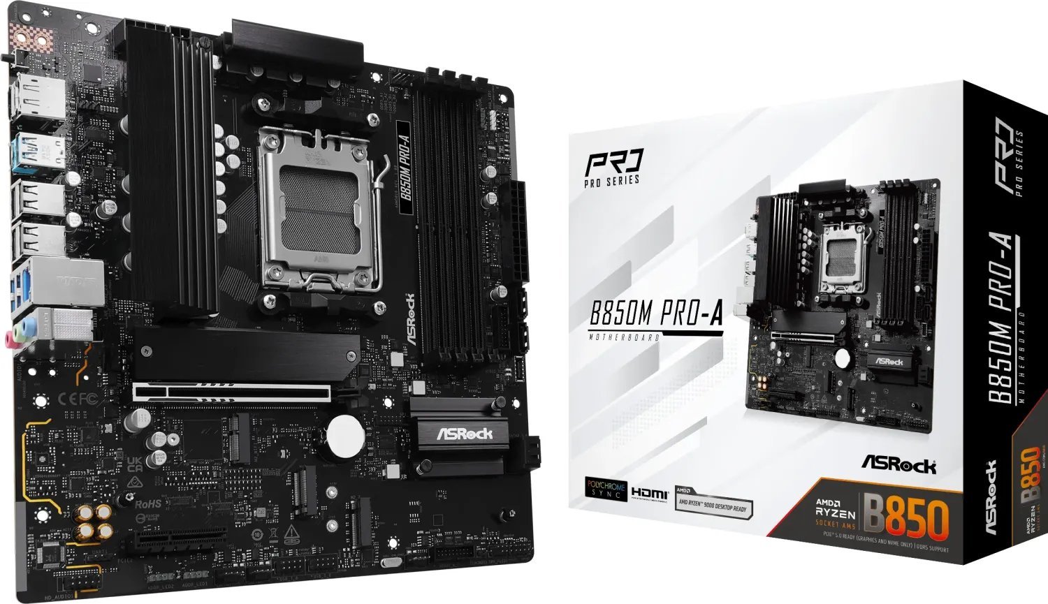Asrock B850M Pro-A AMD B850 Socket