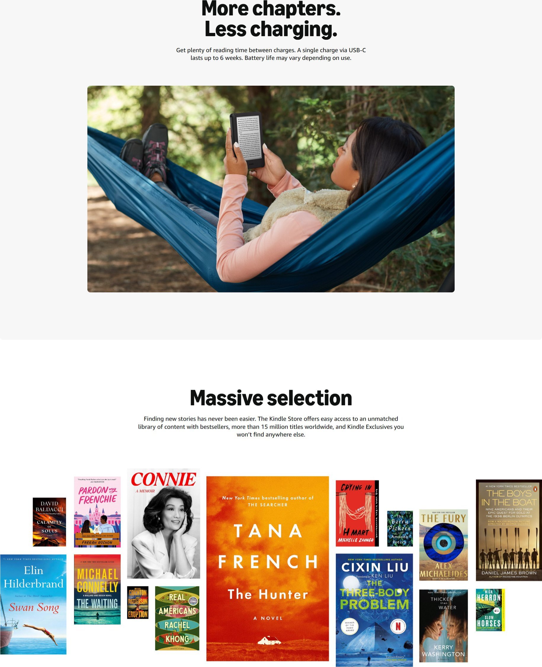 Amazon Kindle 2024 bez reklam Czarny