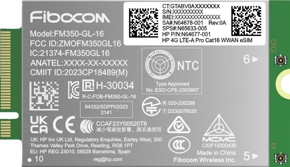 Modem HP HP 4G LTE-A Pro