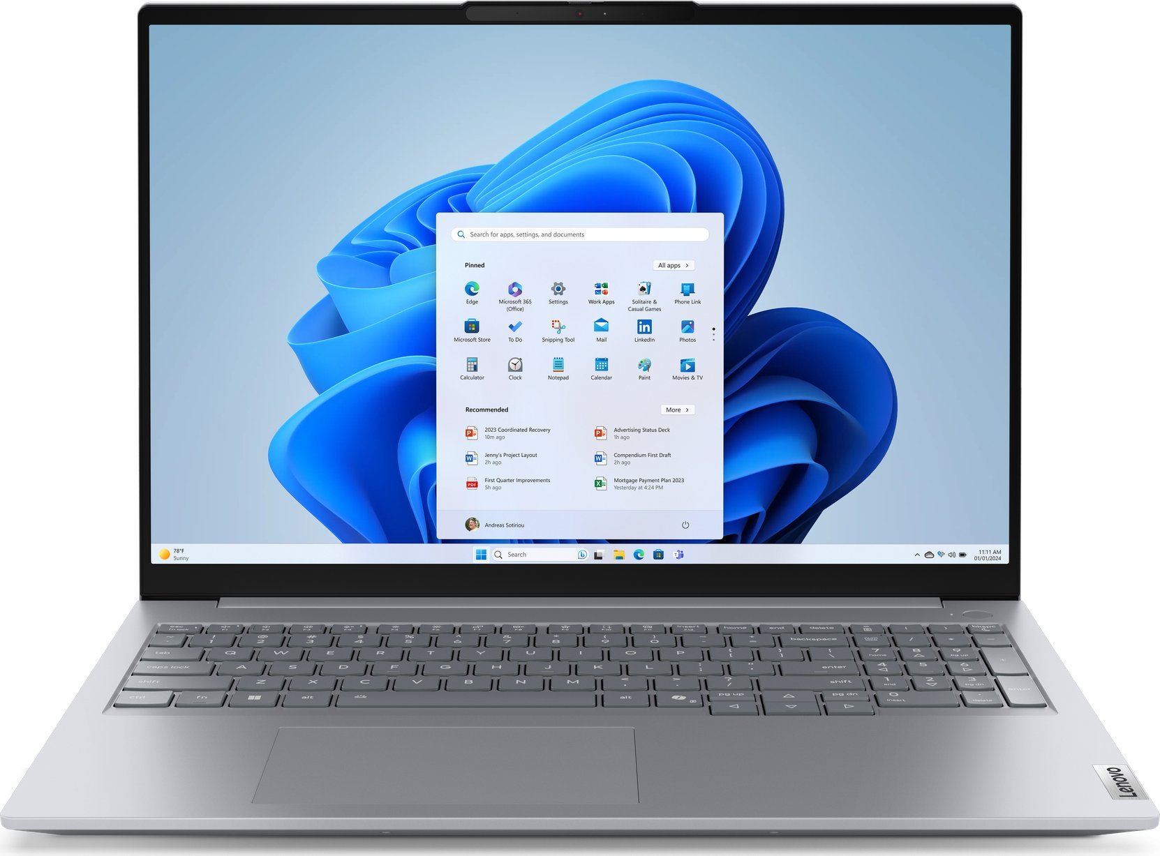 Lenovo Laptop ThinkBook 16 G8 21SH00A4PB