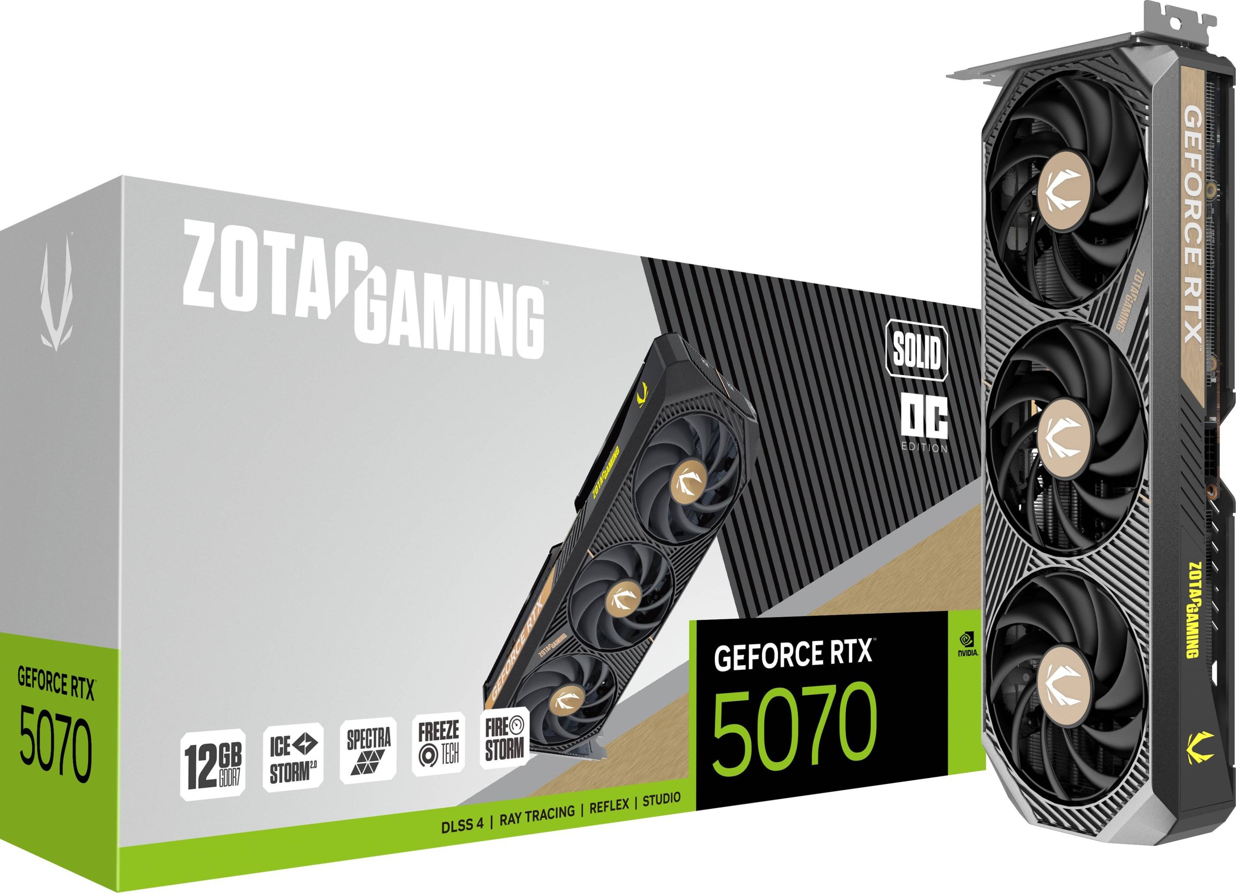 Zotac GAMING GeForce RTX 5070 SOLID