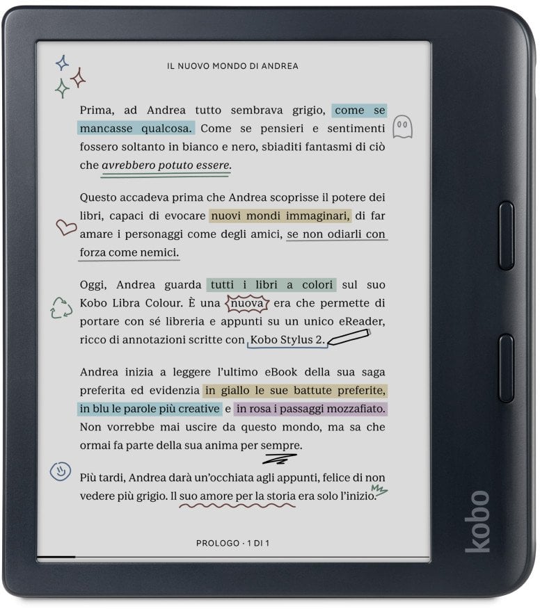 Czytnik Kobo Libra Colour czarny +