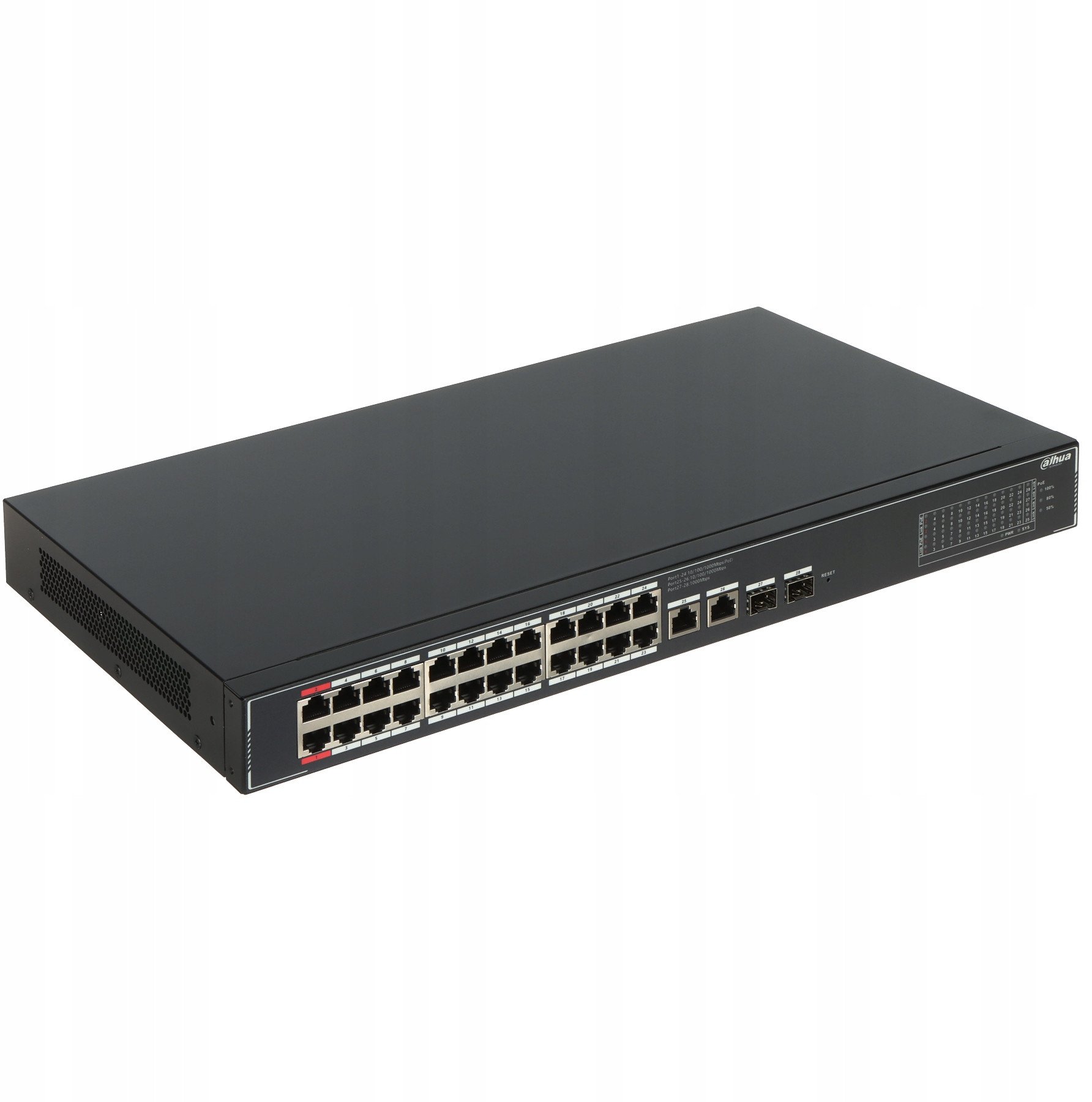 Dahua Technology Switch|DAHUA|DH-SG4028LP|26xGigabit Ethernet (copper) ports