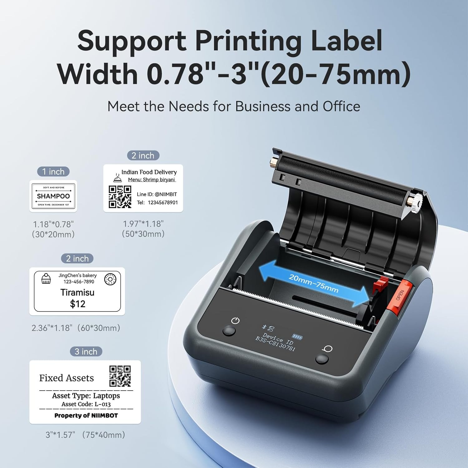 Niimbot B3S_P Label Printer Grey |