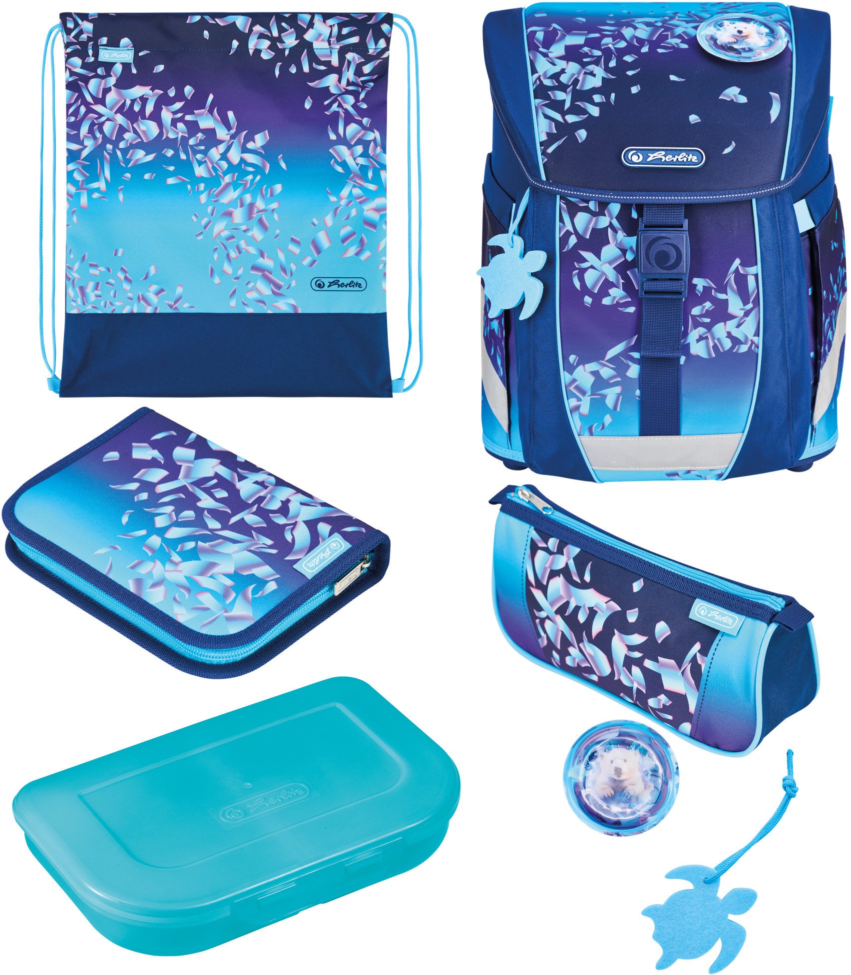 Herlitz Plecak FiloActive Plus Blue Ice
