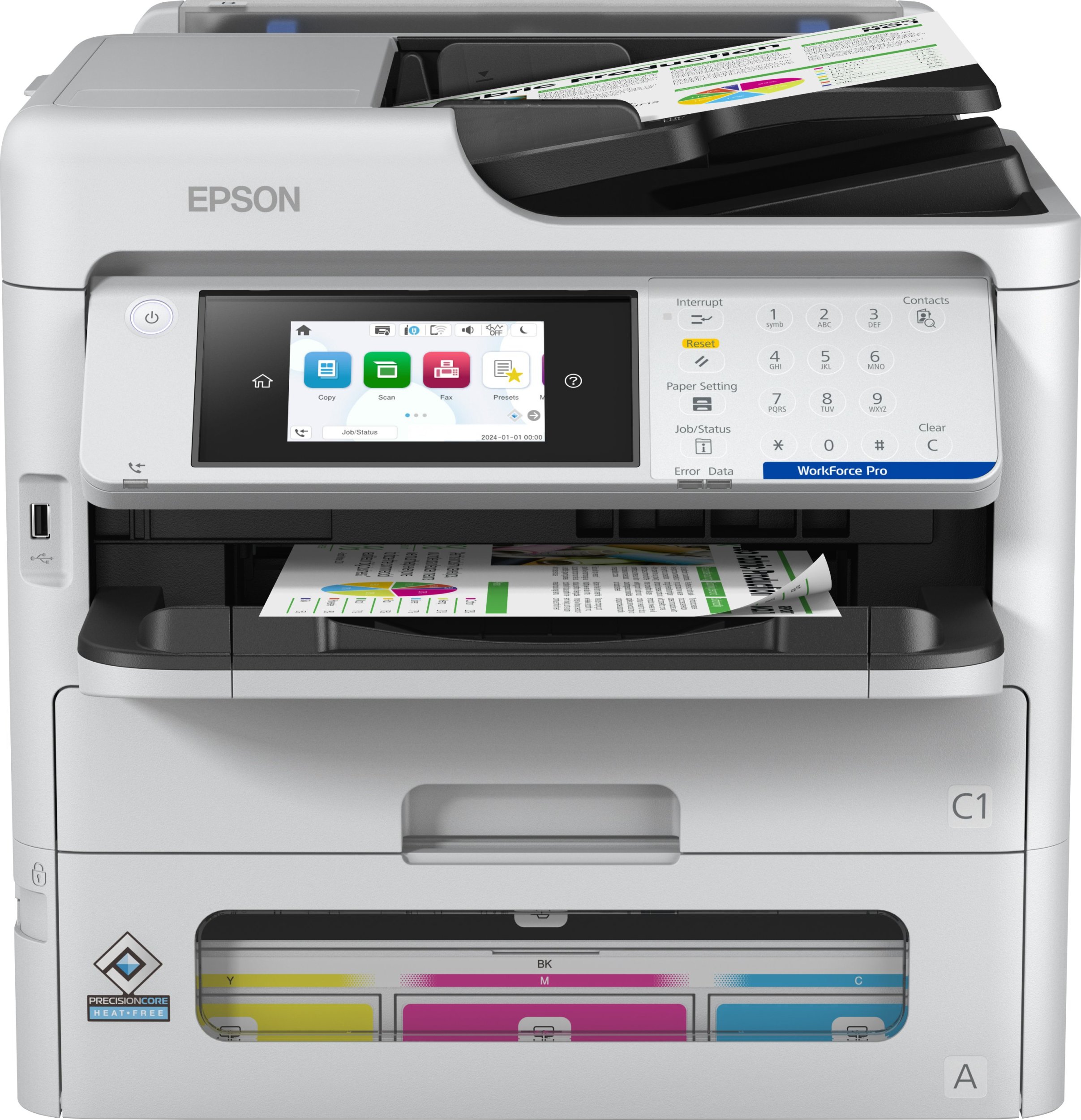 Epson WorkForce Pro EM-C800RDWF, A4, MFP
