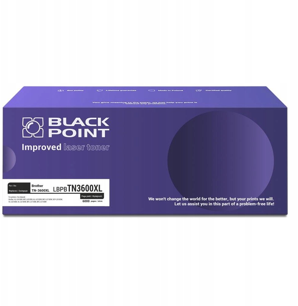 Toner Black Point [LBPBTN3600XL] Toner BP