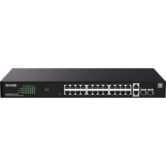 Tenda TEG2228P-24-410W Gigabit PoE+ Websmart L2