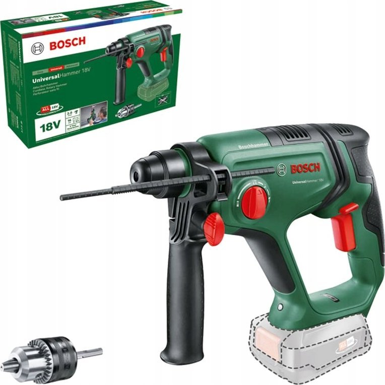 Akumuliatorinis perforatorius Bosch UniversalHammer 18V, 06039D6001