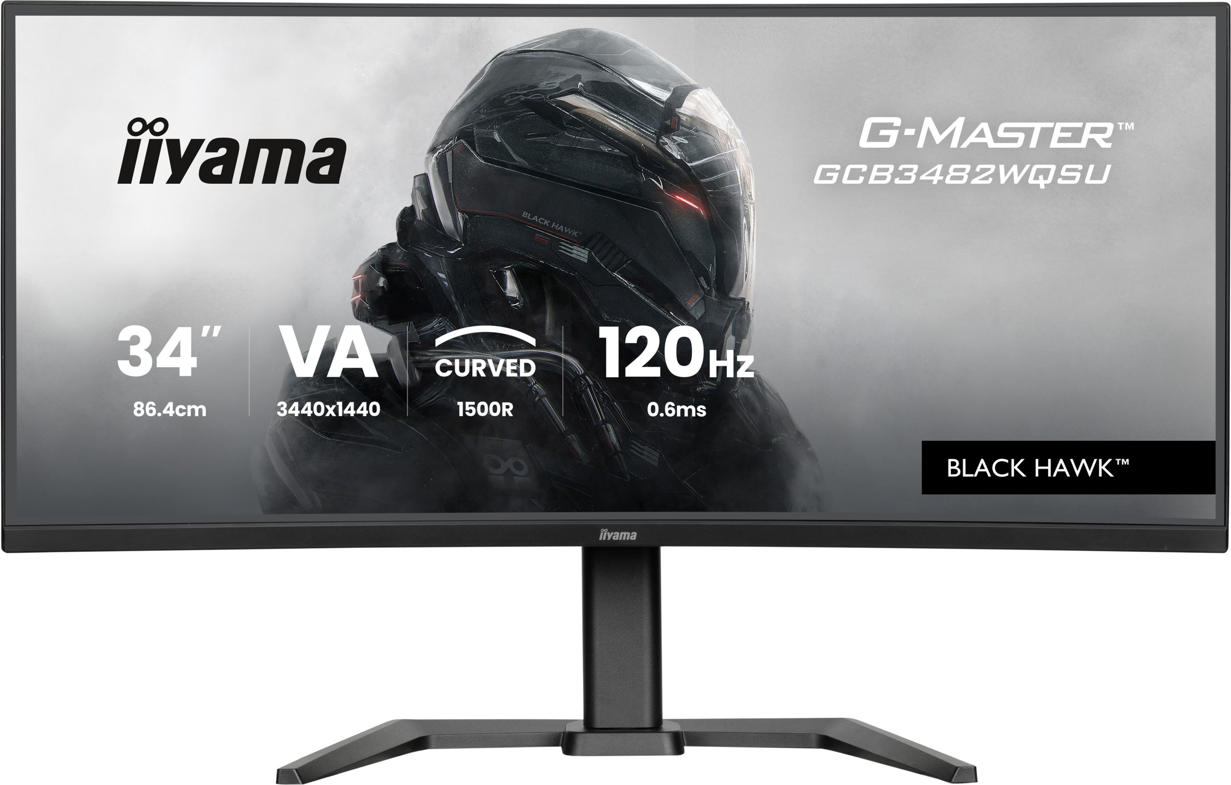 Iiyama G-Master GCB3482WQSU-B1 Black Hawk -