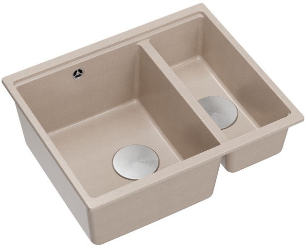 Zlewozmywak GraniteQ LOGAN 150 zlewozmywak pearl