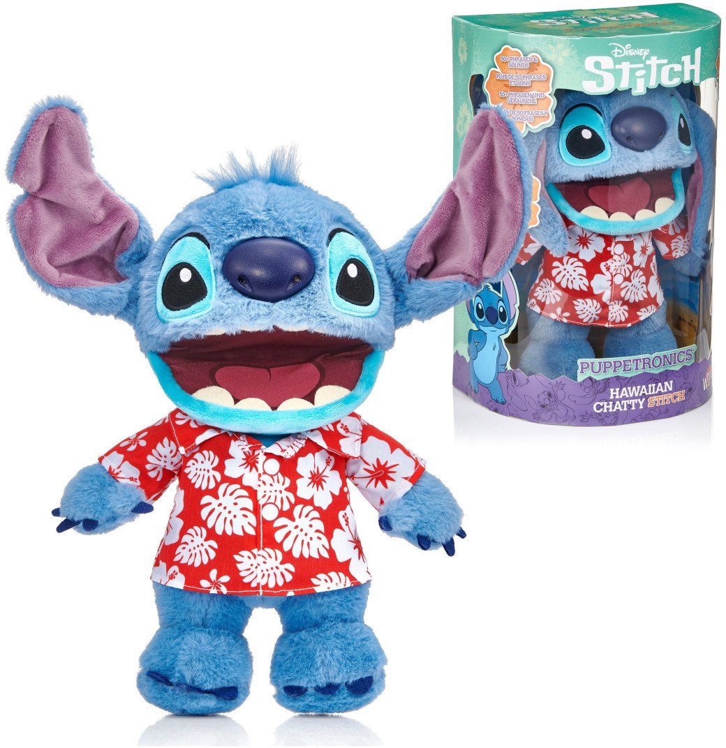 Cable Guys Mini Hula Stitch Puppet