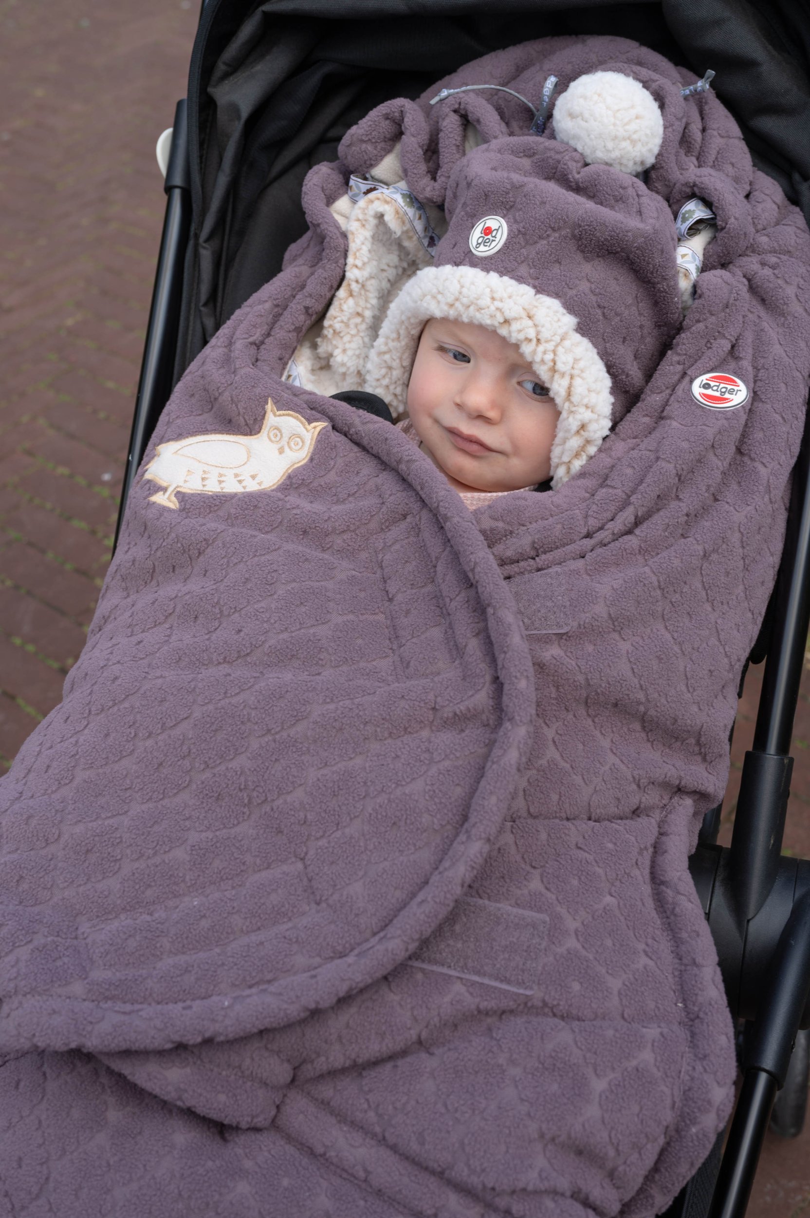 SwaddleMe Lodger Bunker Folklore Fleece all-season