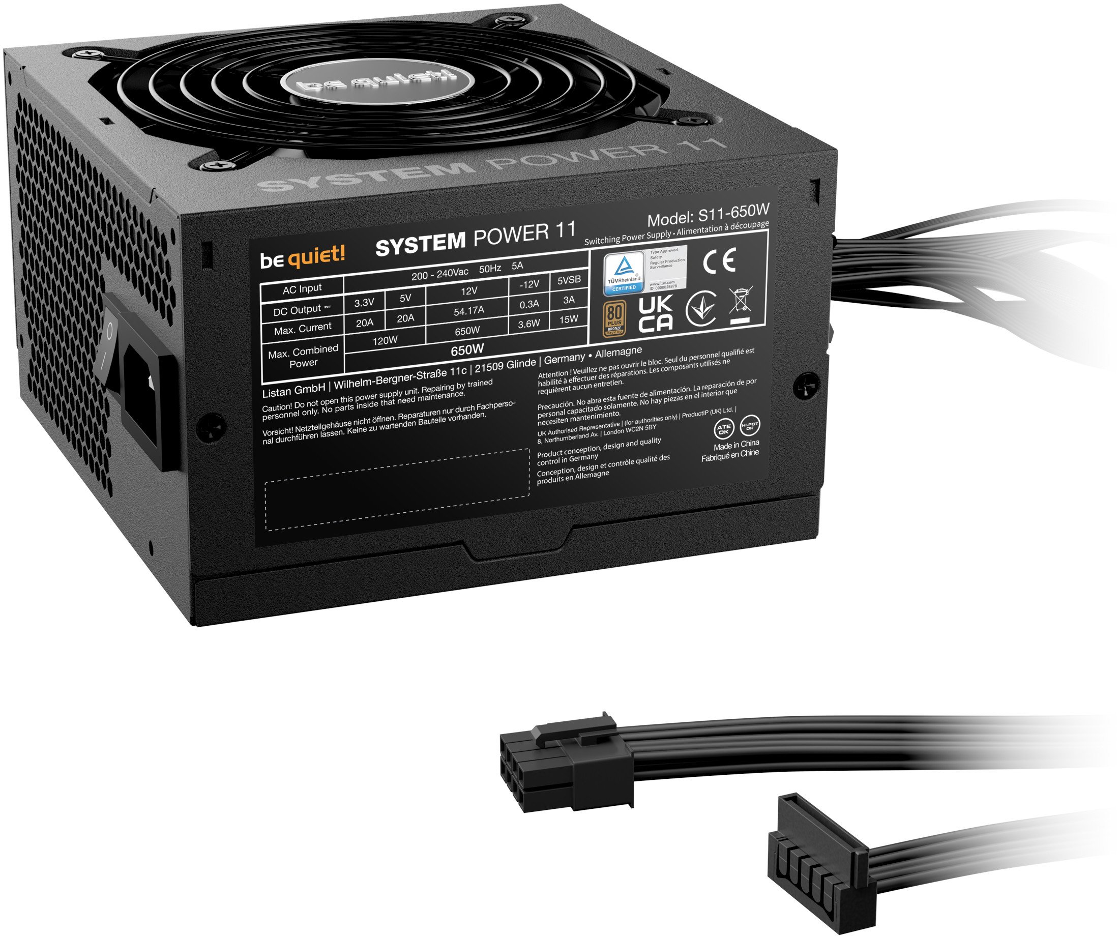 BE QUIET! Power supply System Power