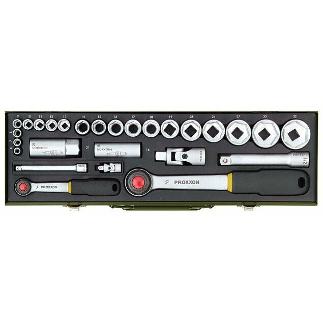 Proxxon SOCKET WRENCH SET PROXXON 27PCS