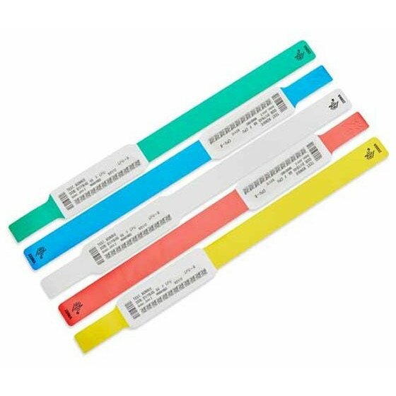 Zebra WRISTBAND,SYNTHETIC,1X6IN (25.4X152