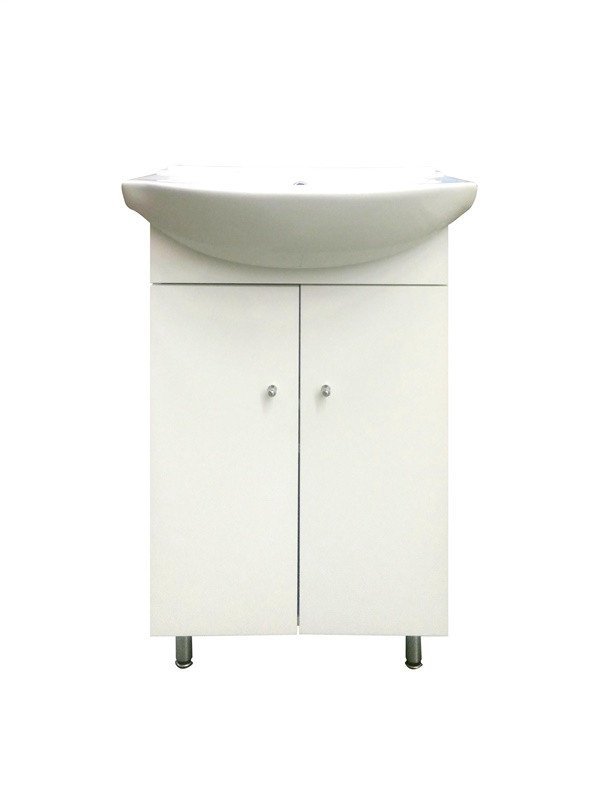 Deftrans MYKONOS 50 SET WHITE WASHBASIN/CABINET
