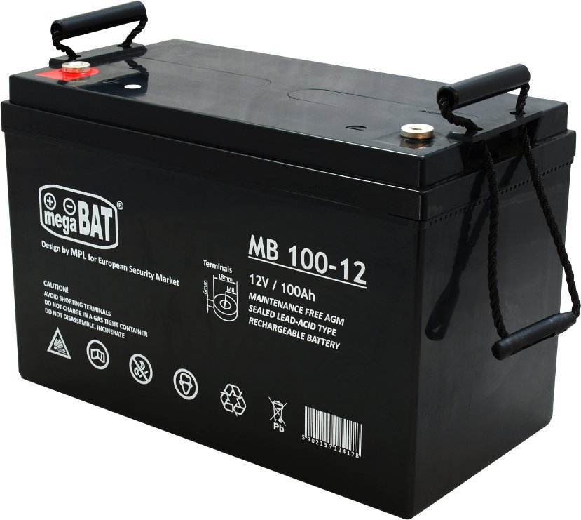 MegaBat Akumulator AGM 12V 100Ah |