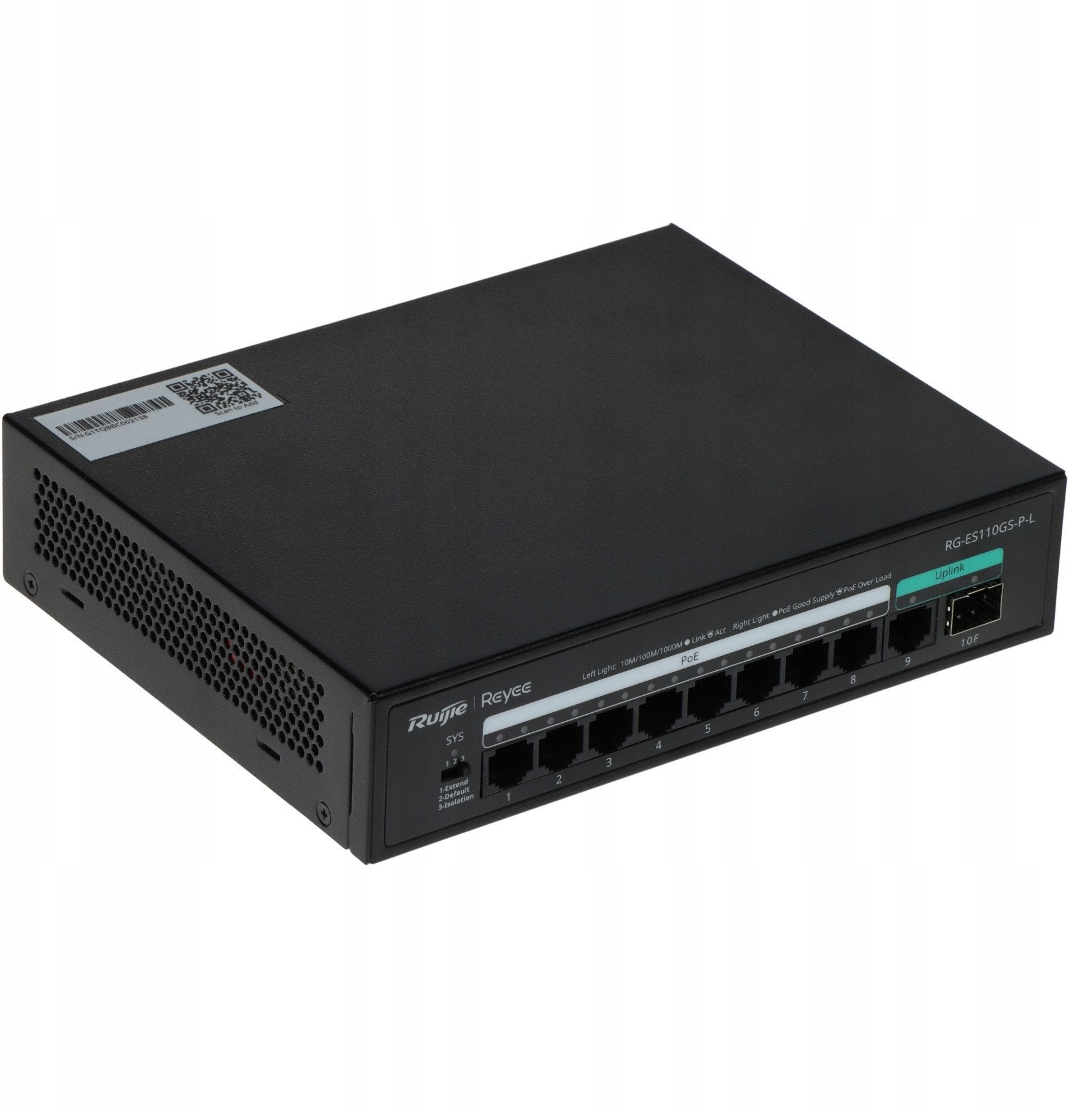 Switch Reyee RG-ES110GS-P-L | RG-ES110GS-P-L |