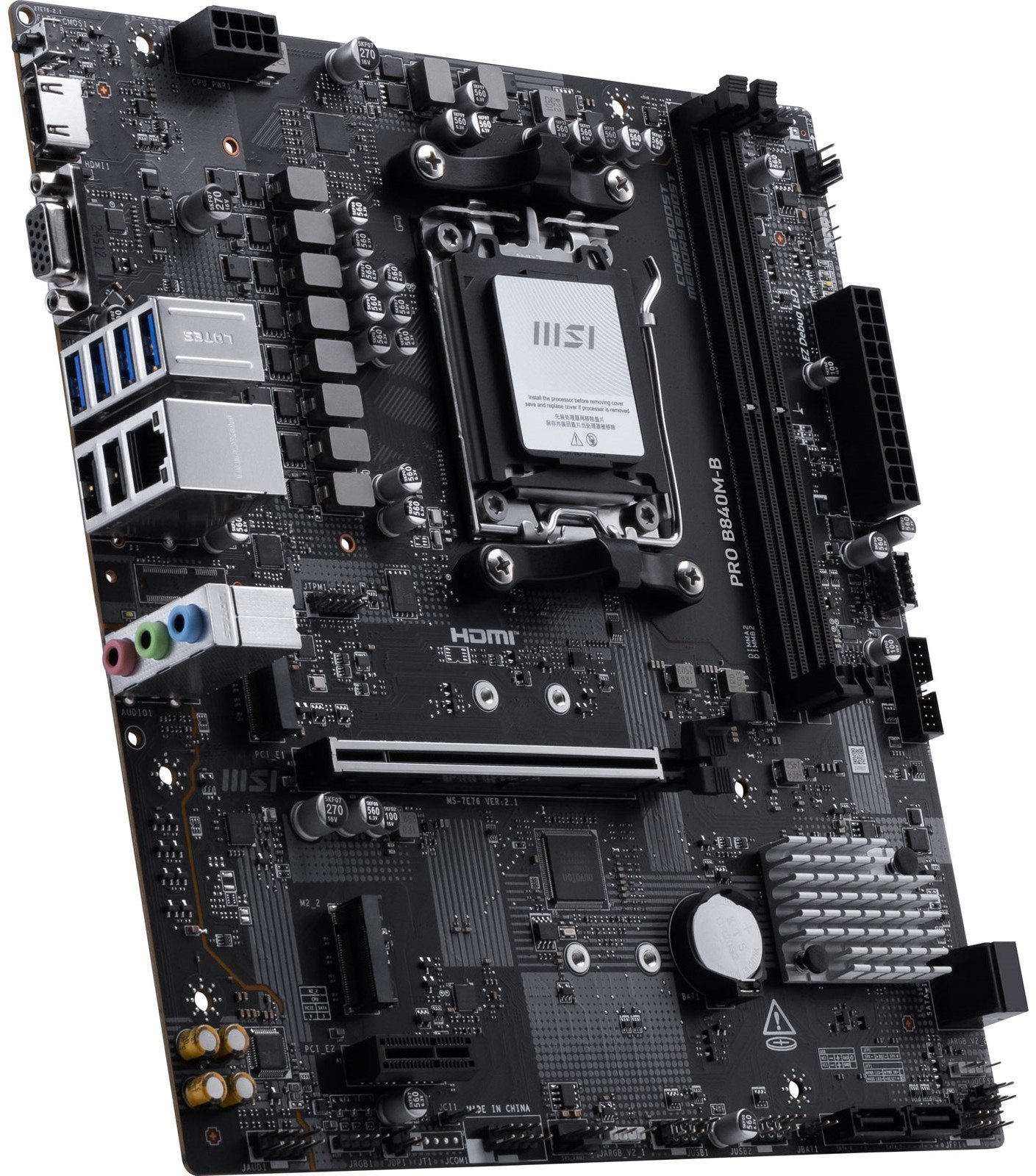 MSI PRO B840M-B | Processor family