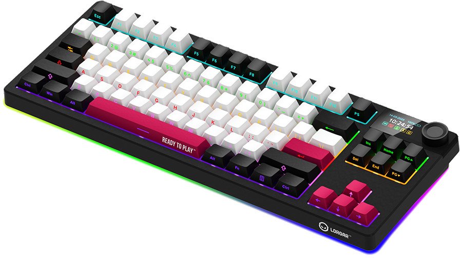 Klawiatura Lorgar Pro TKL Mechaniczna (LRG-KBP70TKLW-BK-US)