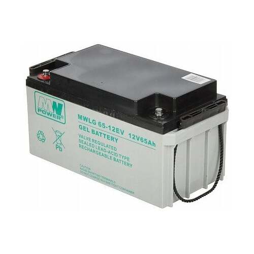 MW Power AKUMULATOR ŻELOWY 12V/65AH-MWLG MW