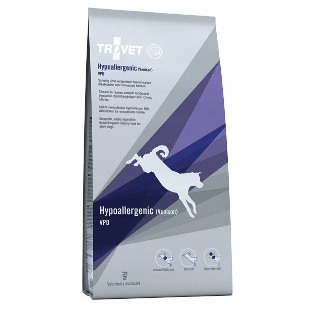 TROVET Hypoallergenic VPD with venison -