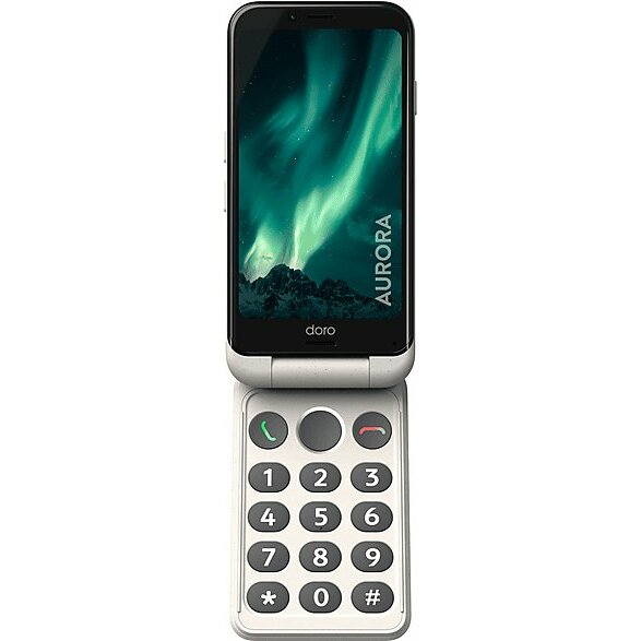 Doro Aurora A20, Seniorensmartphone, bone |
