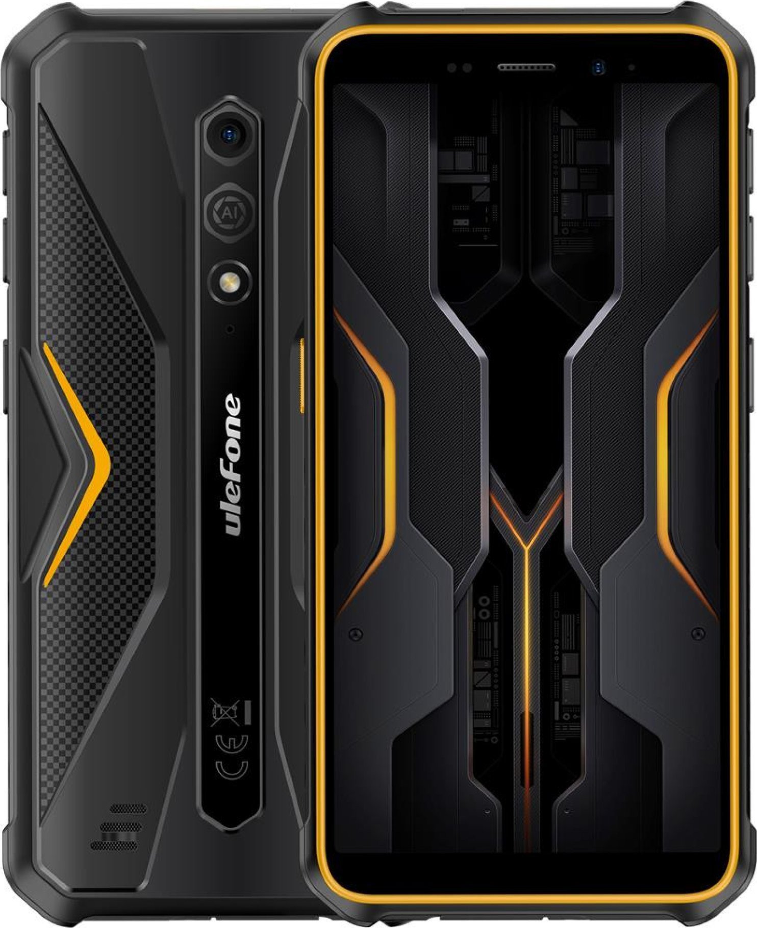 Smartfon UleFone Armor X12 3/32GB Czarno-pomarańczowy