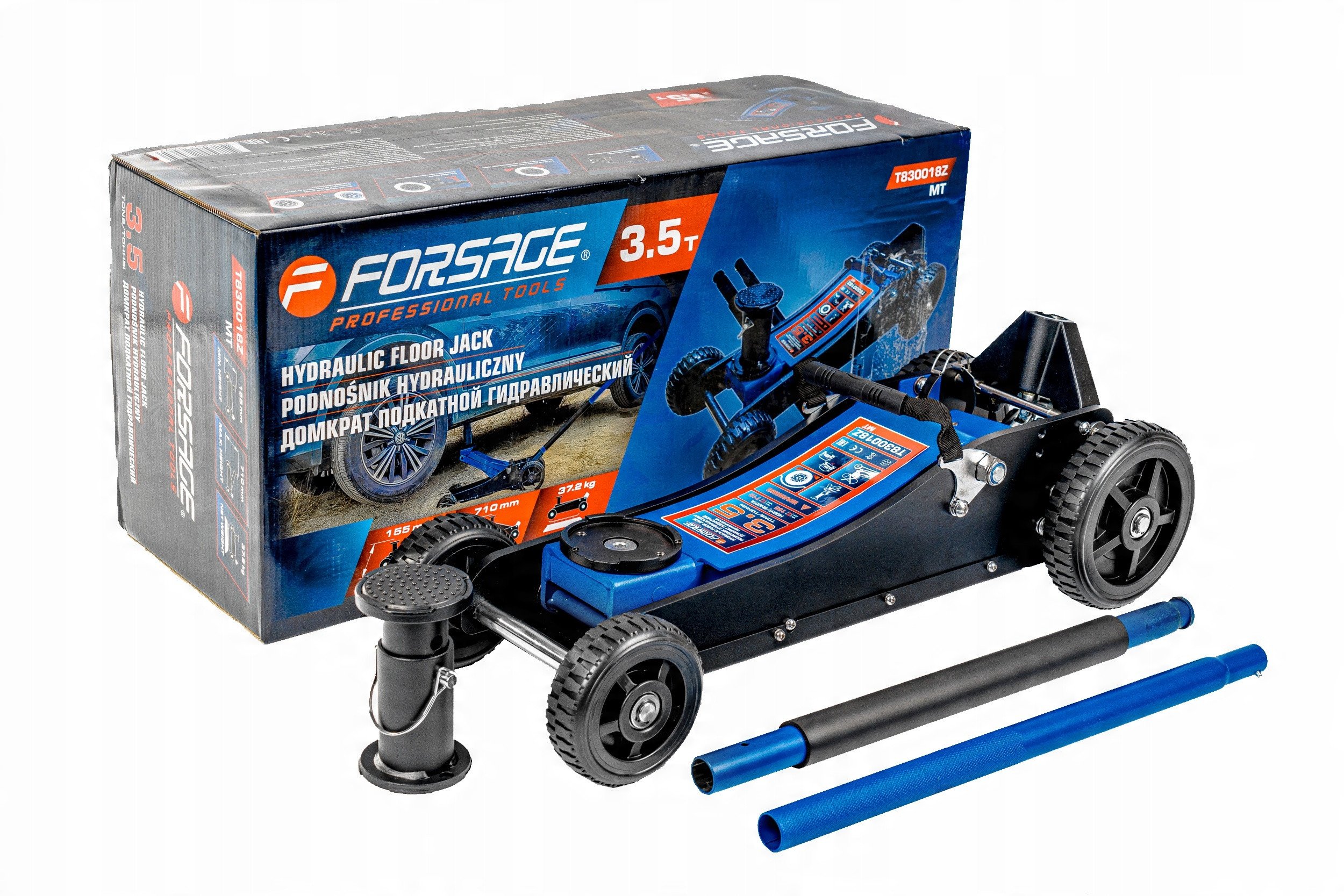 Rockforce Podnośnik hydrauliczny 3.5t off-road