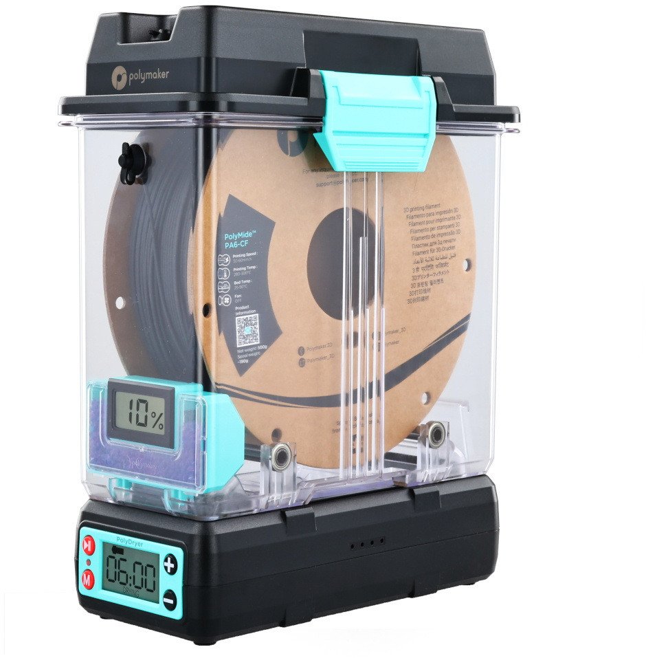 Polymaker PolyDryer - system suszenia filamentu