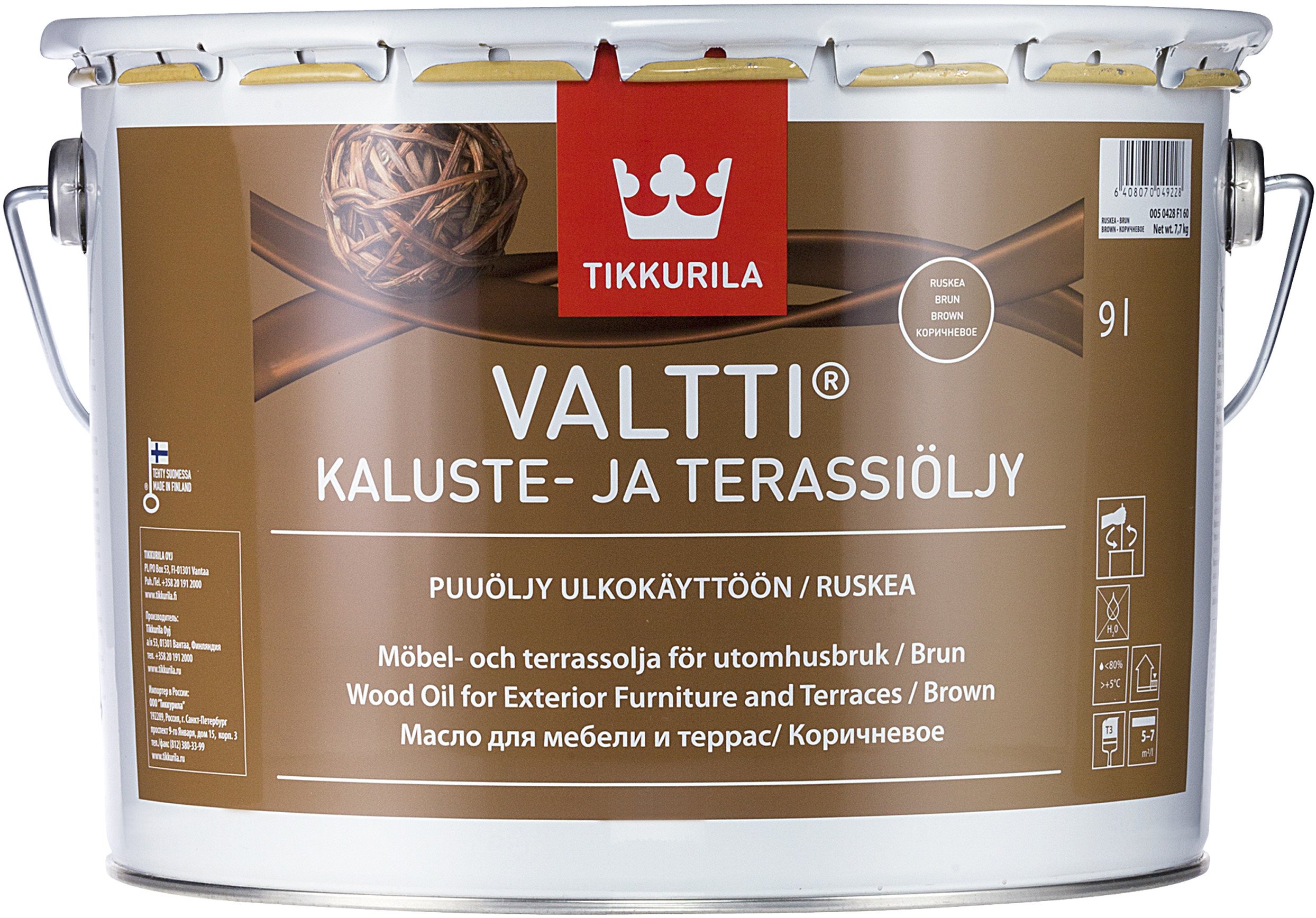 Tikkurila FURNITURE OIL VALTTI MEBLE 9